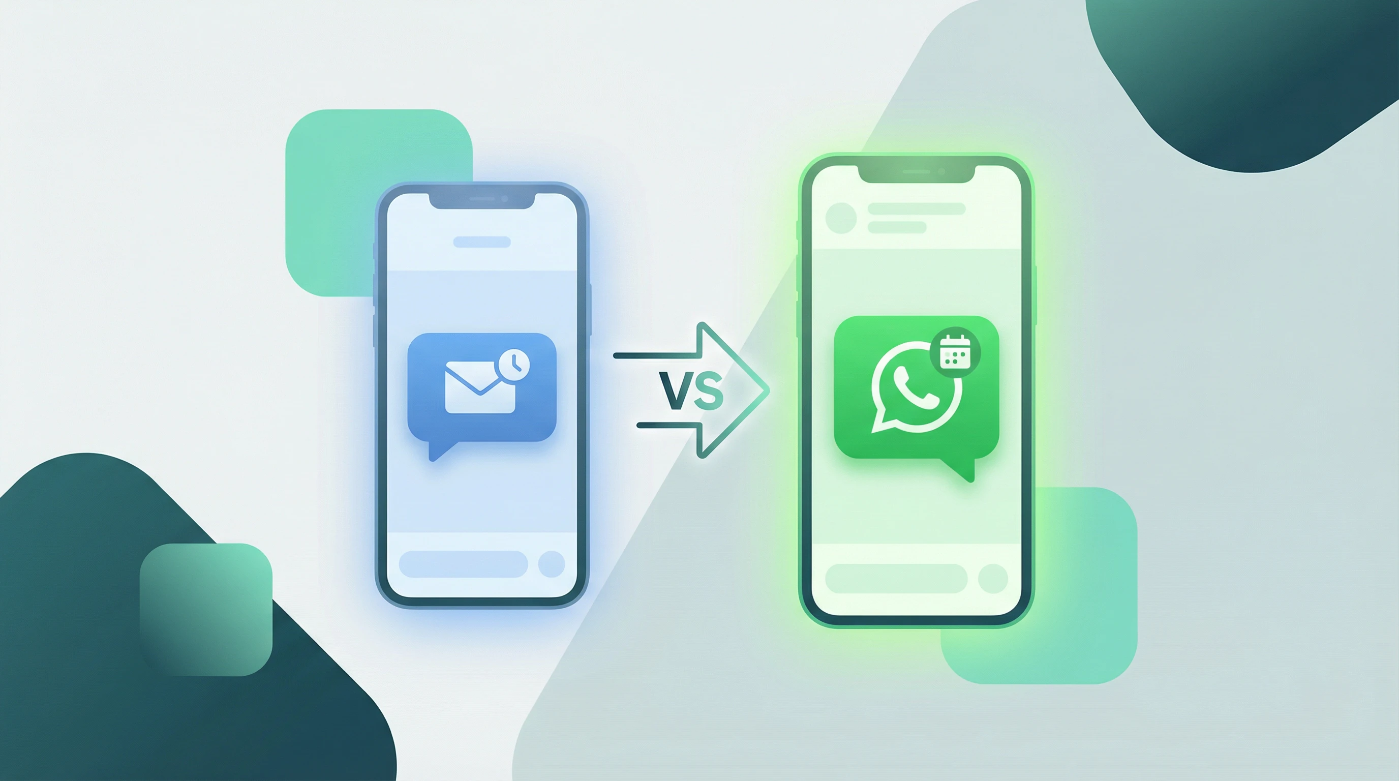 Confronto promemoria SMS e WhatsApp per appuntamenti