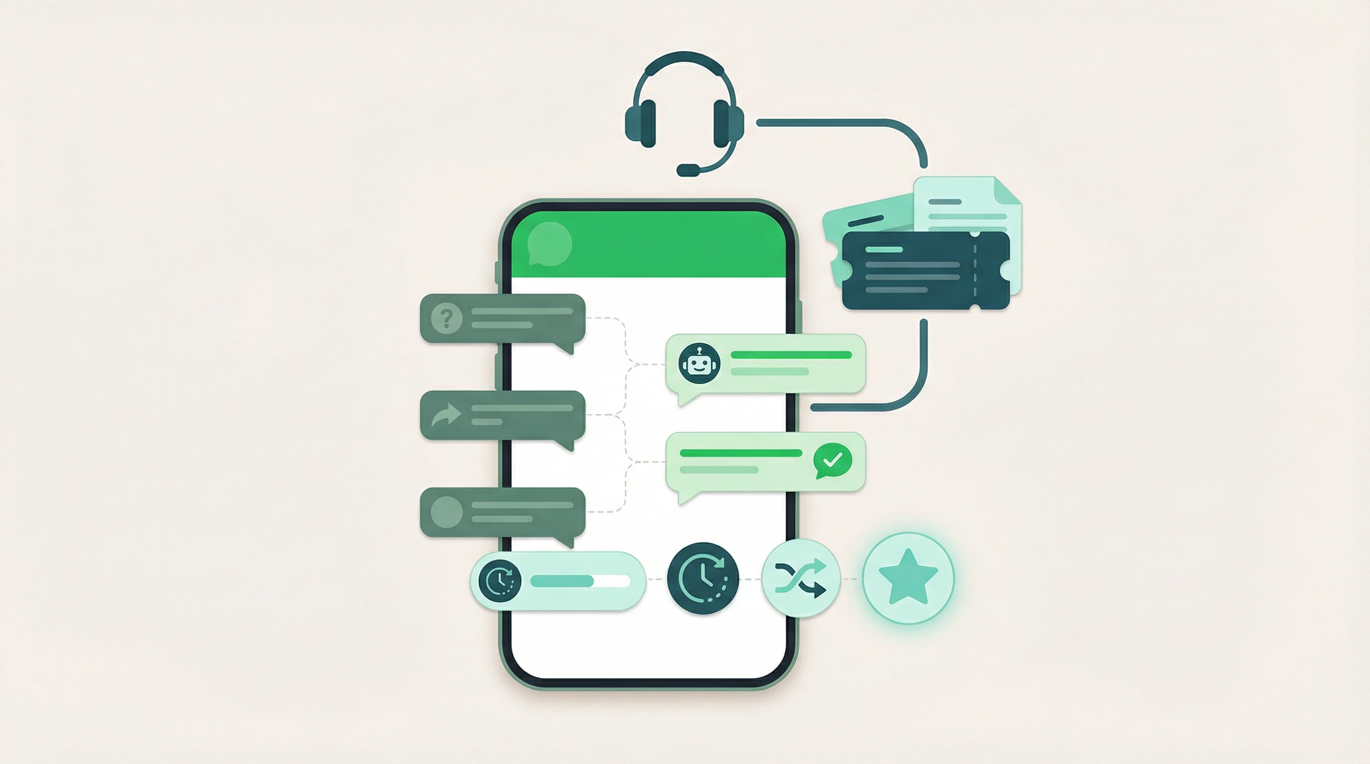 WhatsApp per il servizio clienti con chat e supporto